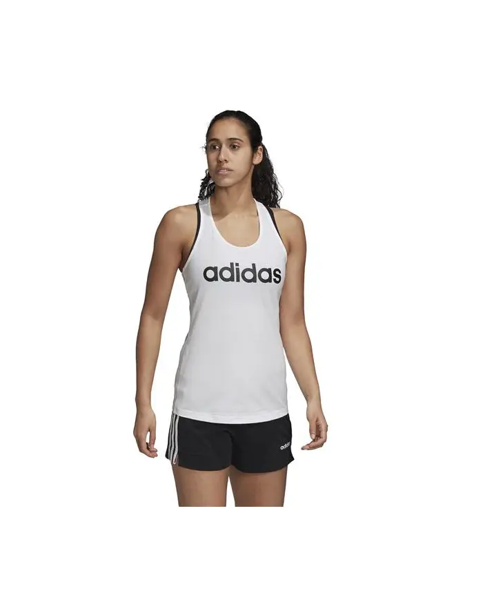 Adidas Damski Top W E Lin Slim Tk GE1108 Biały | Sklep Monotox