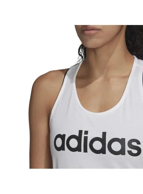 Adidas Damski Top W E Lin Slim Tk GE1108 Biały | Sklep Monotox