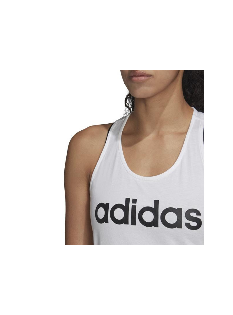 Adidas Damski Top W E Lin Slim Tk GE1108 Biały | Sklep Monotox