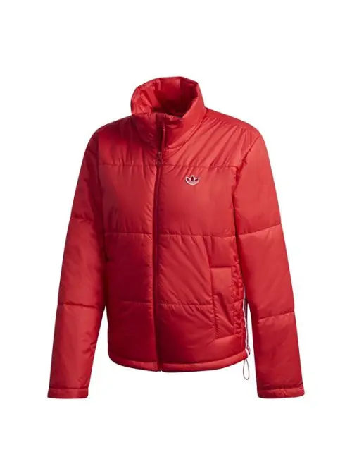 Adidas Damska Kurtka Short Puffer GK8556 Czerwony | Sklep Monotox