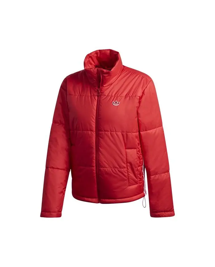 Adidas Damska Kurtka Short Puffer GK8556 Czerwony | Sklep Monotox