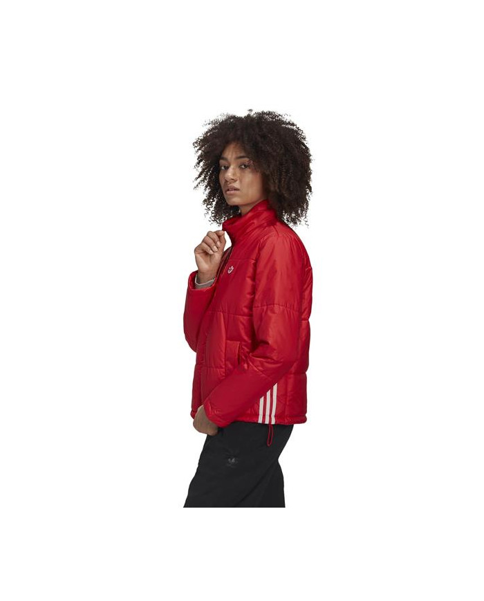 Adidas Damska Kurtka Short Puffer GK8556 Czerwony | Sklep Monotox
