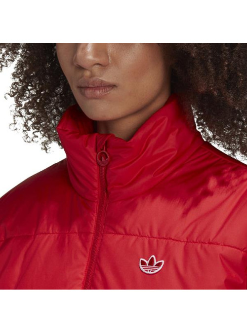 Adidas Damska Kurtka Short Puffer GK8556 Czerwony | Sklep Monotox