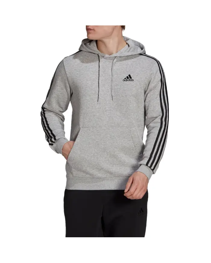 Adidas Męska Bluza M 3s Fl Hd GK9084 Szary | Sklep Monotox