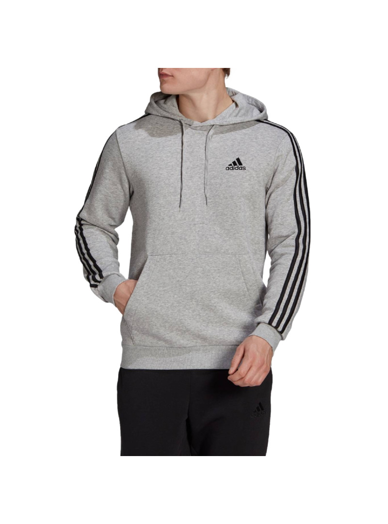 Adidas Męska Bluza M 3s Fl Hd GK9084 Szary | Sklep Monotox