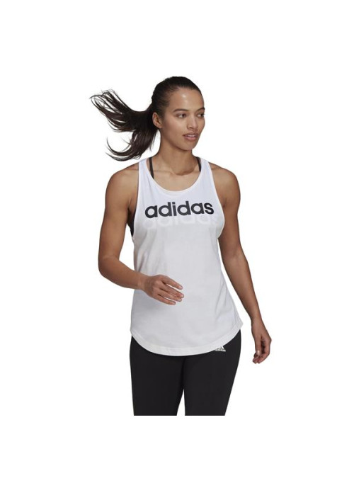 Adidas Damski Top W Lin Tk GL0567 Biały | Sklep Monotox
