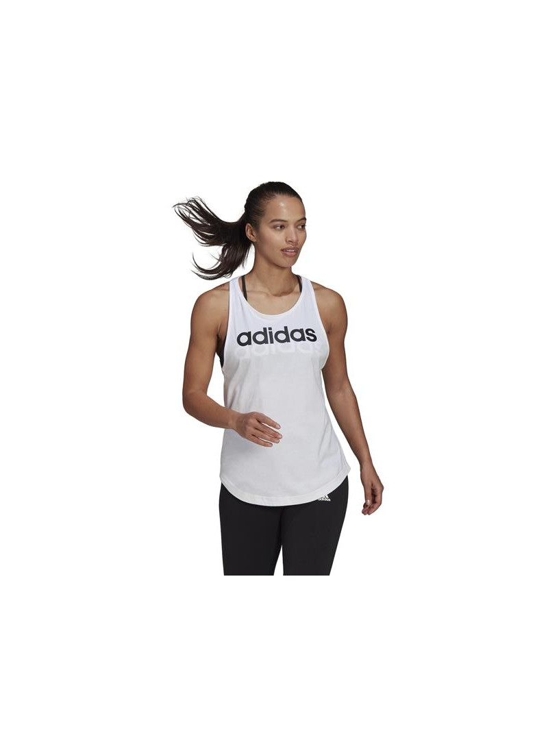Adidas Damski Top W Lin Tk GL0567 Biały | Sklep Monotox