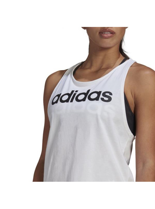Adidas Damski Top W Lin Tk GL0567 Biały | Sklep Monotox