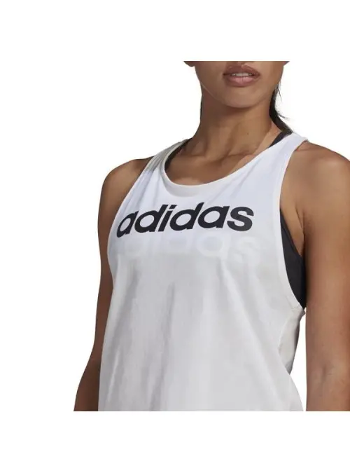 Adidas Damski Top W Lin Tk GL0567 Biały | Sklep Monotox