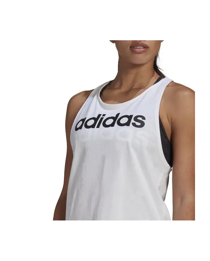 Adidas Damski Top W Lin Tk GL0567 Biały | Sklep Monotox