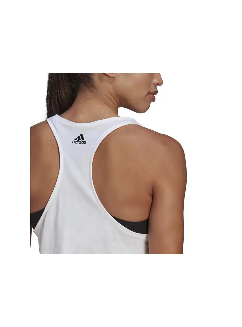 Adidas Damski Top W Lin Tk GL0567 Biały | Sklep Monotox