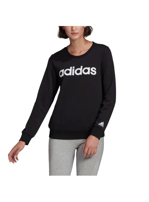 Adidas Damska Bluza W Lin Ft Swt GL0718 Czarny | Sklep Monotox