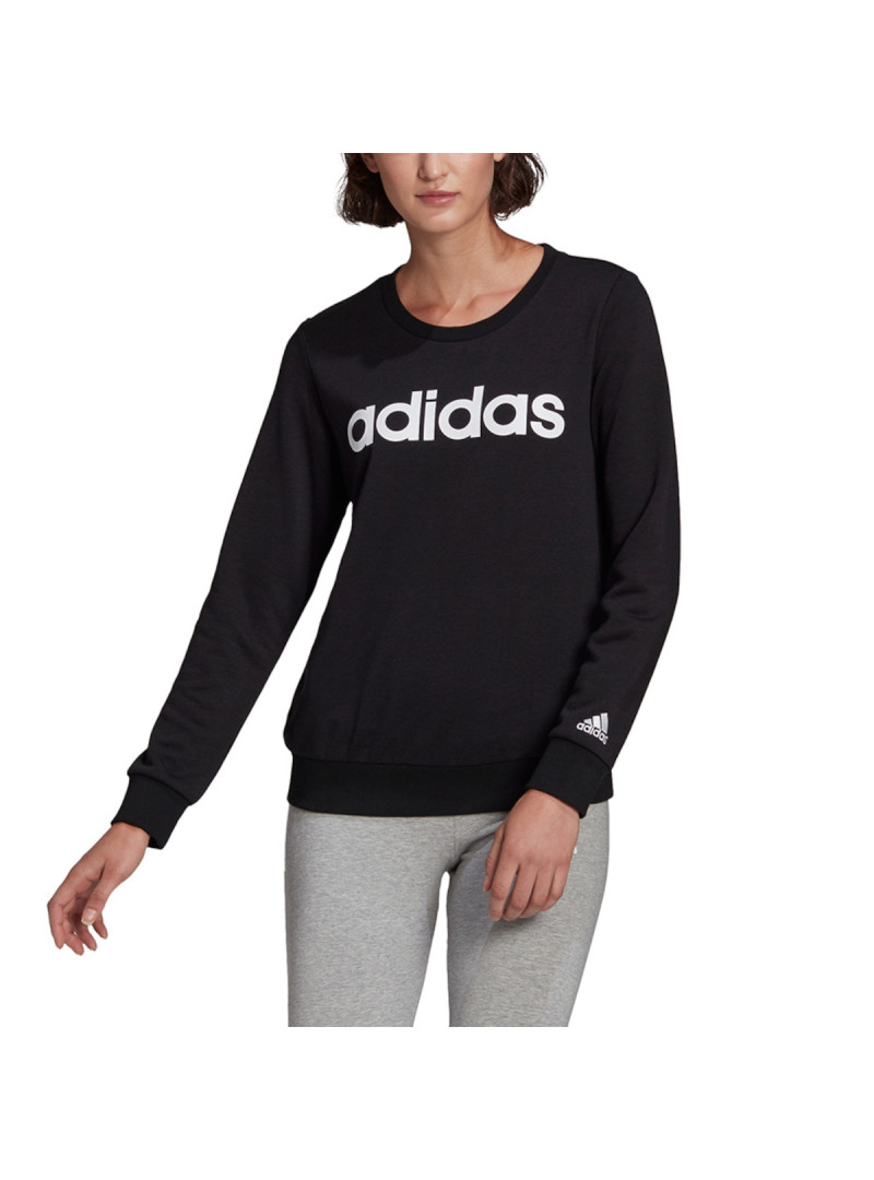 Adidas Damska Bluza W Lin Ft Swt GL0718 Czarny | Sklep Monotox