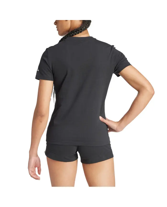 Adidas :: Koszulka damska adidas Performance W LIN TEE GL0769 - Czarna | Sklep Monotox