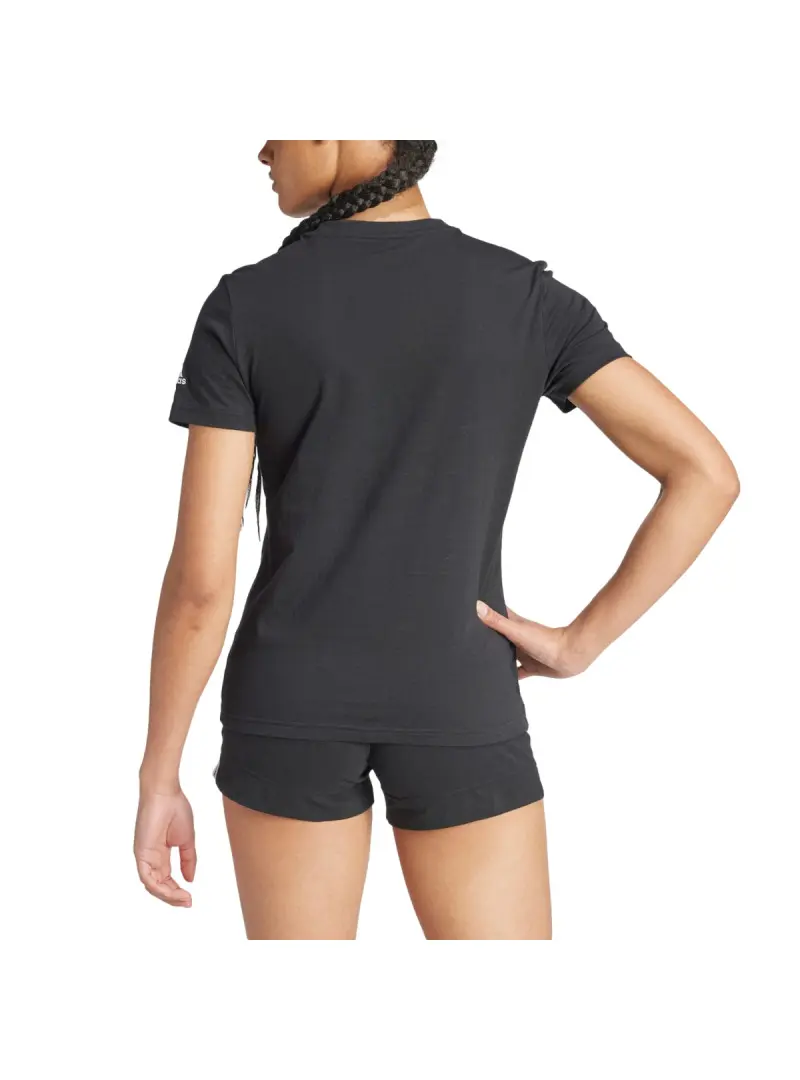 Adidas :: Koszulka damska adidas Performance W LIN TEE GL0769 - Czarna | Sklep Monotox