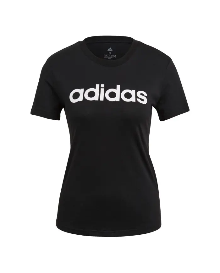 Adidas :: Koszulka damska adidas Performance W LIN TEE GL0769 - Czarna | Sklep Monotox