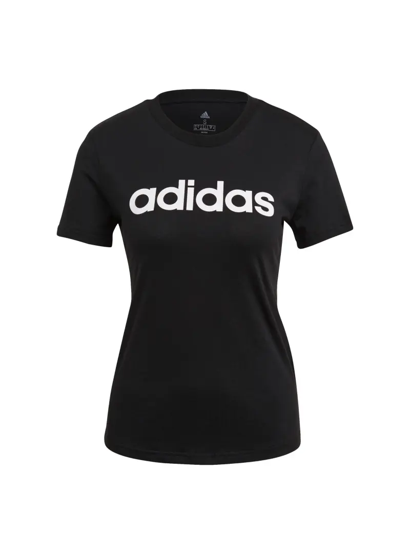 Adidas :: Koszulka damska adidas Performance W LIN TEE GL0769 - Czarna | Sklep Monotox