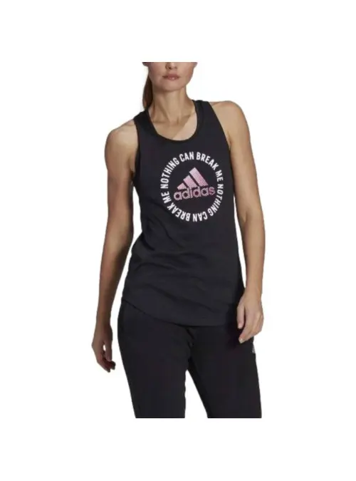 Adidas Damski T-shirt W Pwr Slgn G Tk GL0932 Czarny | Sklep Monotox