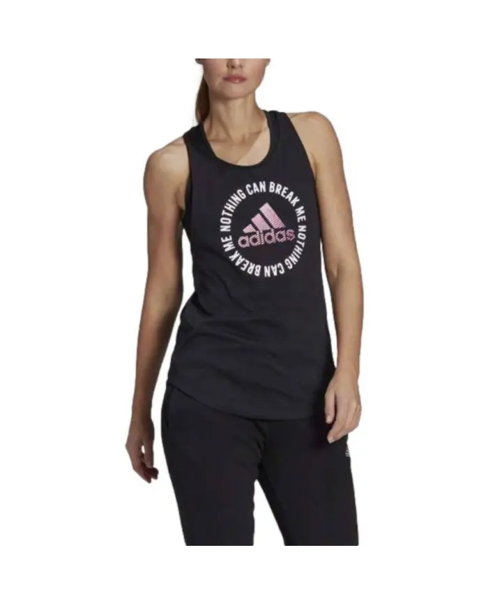 Adidas Damski T-shirt W Pwr Slgn G Tk GL0932 Czarny | Sklep Monotox