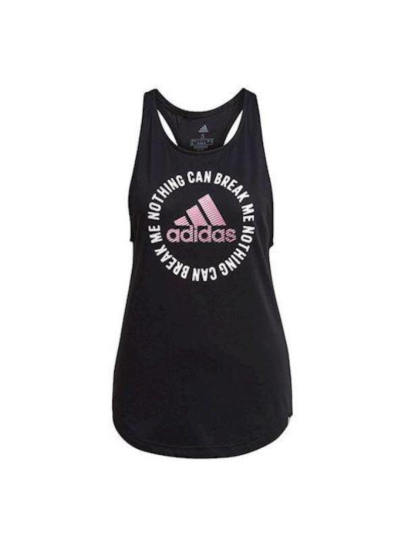 Adidas Damski T-shirt W Pwr Slgn G Tk GL0932 Czarny | Sklep Monotox
