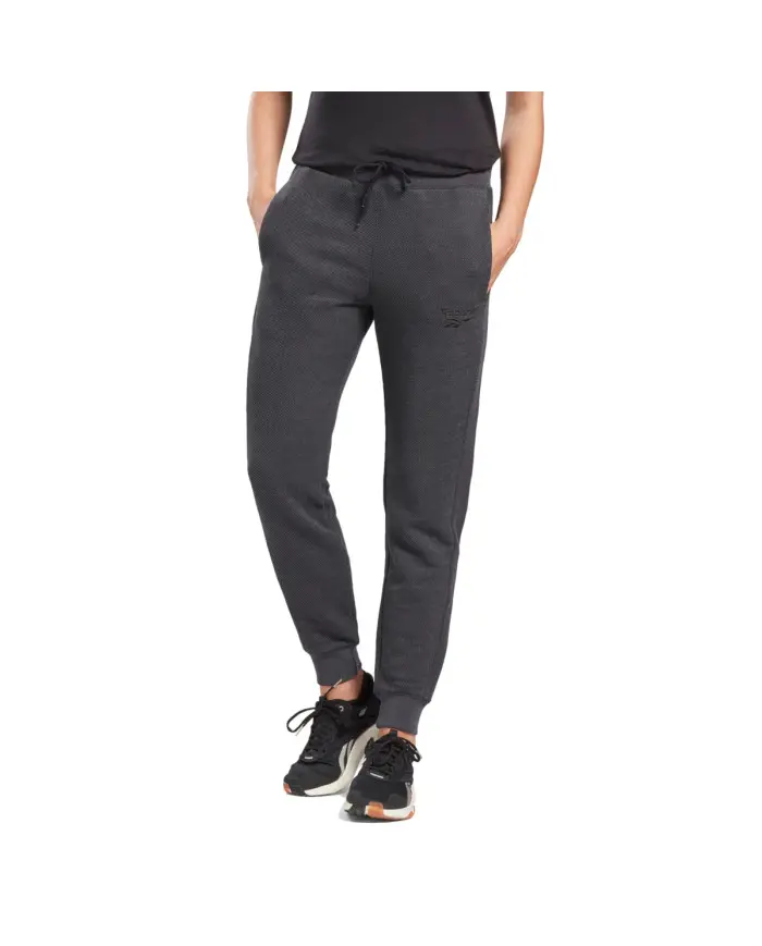 Reebok Damskie Spodnie Te Textured Pant GL2539 Szary | Sklep Monotox
