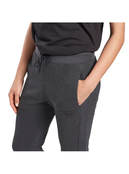 Reebok Damskie Spodnie Te Textured Pant GL2539 Szary | Sklep Monotox
