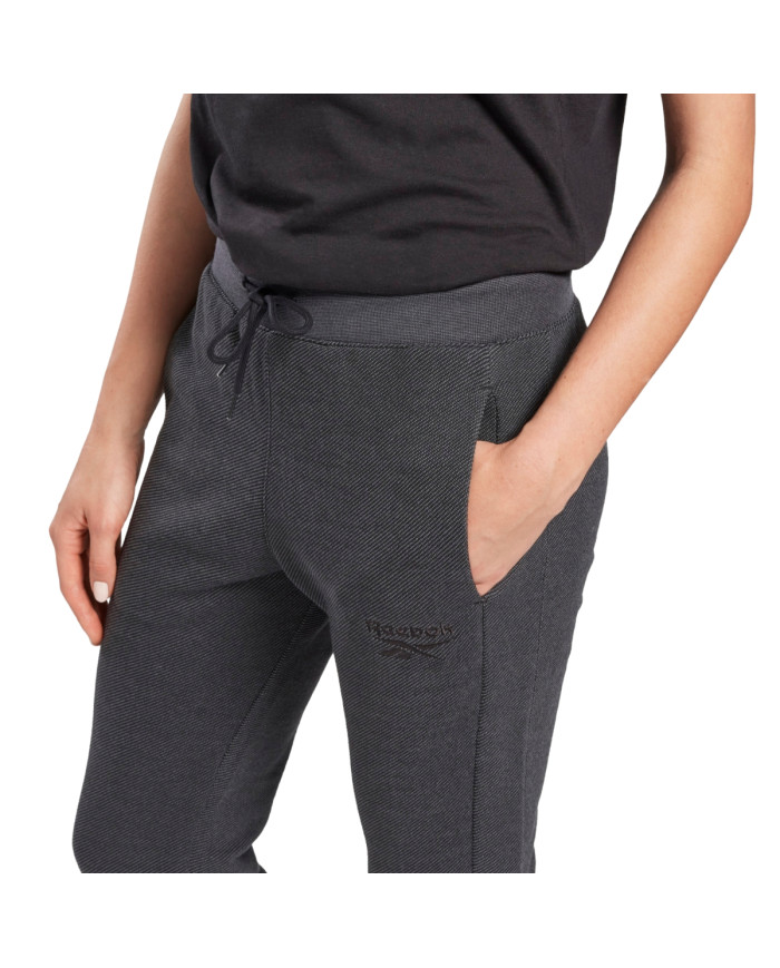 Reebok Damskie Spodnie Te Textured Pant GL2539 Szary | Sklep Monotox