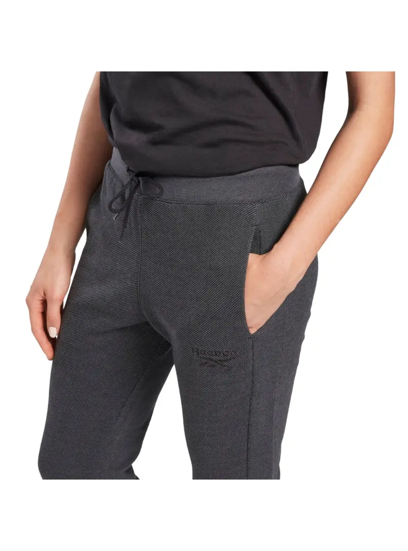 Reebok Damskie Spodnie Te Textured Pant GL2539 Szary | Sklep Monotox