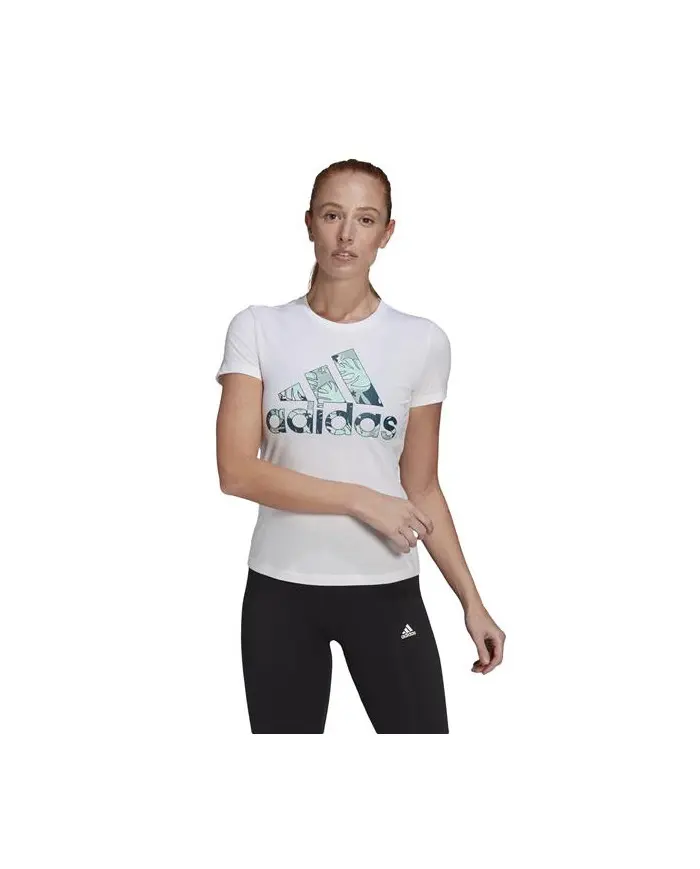 Adidas Damski T-shirt W Trpcl G T GL6845 Biały | Sklep Monotox