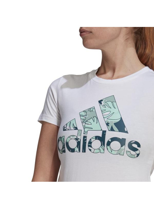 Adidas Damski T-shirt W Trpcl G T GL6845 Biały | Sklep Monotox