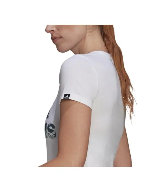 Adidas Damski T-shirt W Trpcl G T GL6845 Biały | Sklep Monotox