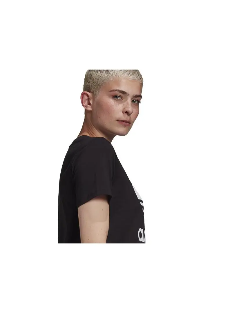 Adidas Damski T-shirt Trefoil Tee GN2896 Czarny | Sklep Monotox