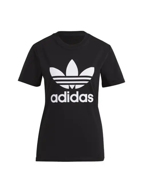 Adidas Damski T-shirt Trefoil Tee GN2896 Czarny | Sklep Monotox
