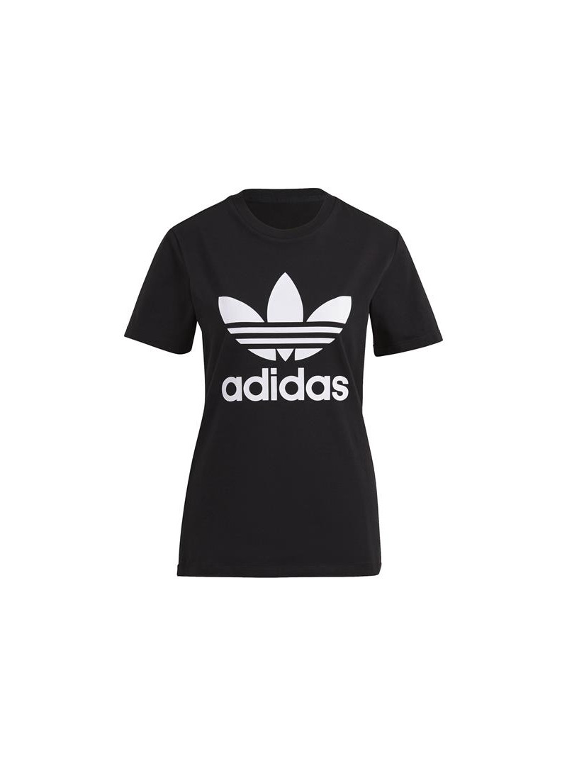 Adidas Damski T-shirt Trefoil Tee GN2896 Czarny | Sklep Monotox