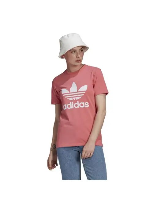 Adidas Damski T-shirt Trefoil Tee GN2907 Różowy | Sklep Monotox