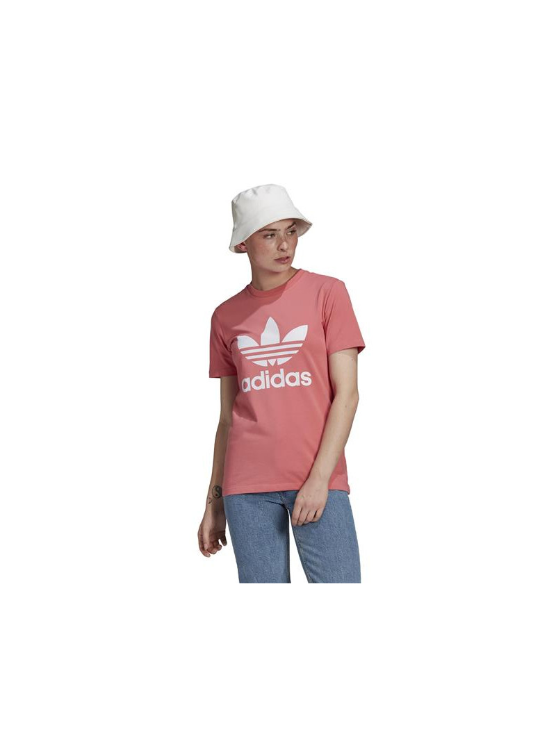 Adidas Damski T-shirt Trefoil Tee GN2907 Różowy | Sklep Monotox