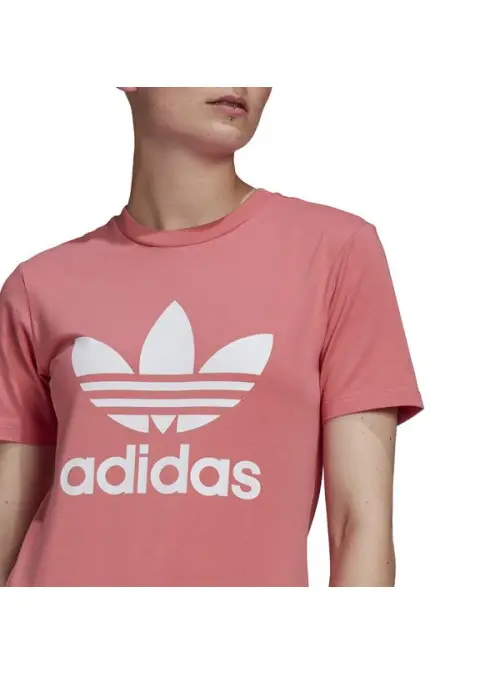 Adidas Damski T-shirt Trefoil Tee GN2907 Różowy | Sklep Monotox