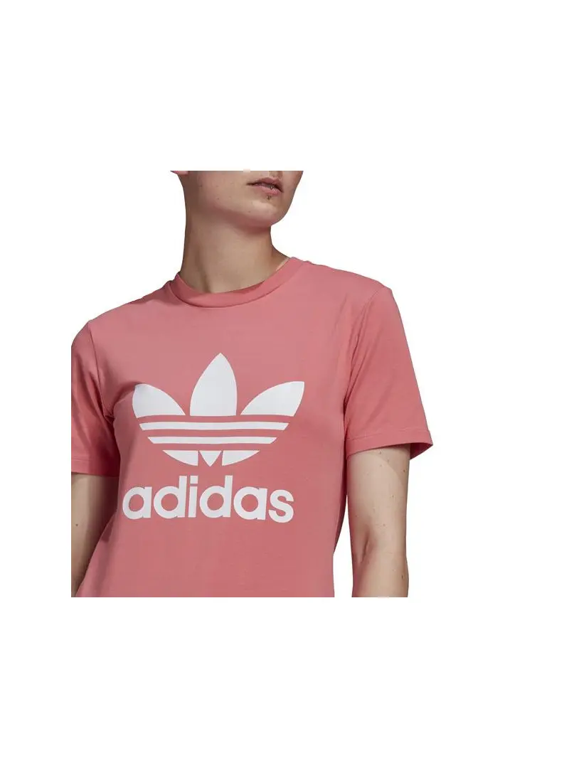Adidas Damski T-shirt Trefoil Tee GN2907 Różowy | Sklep Monotox