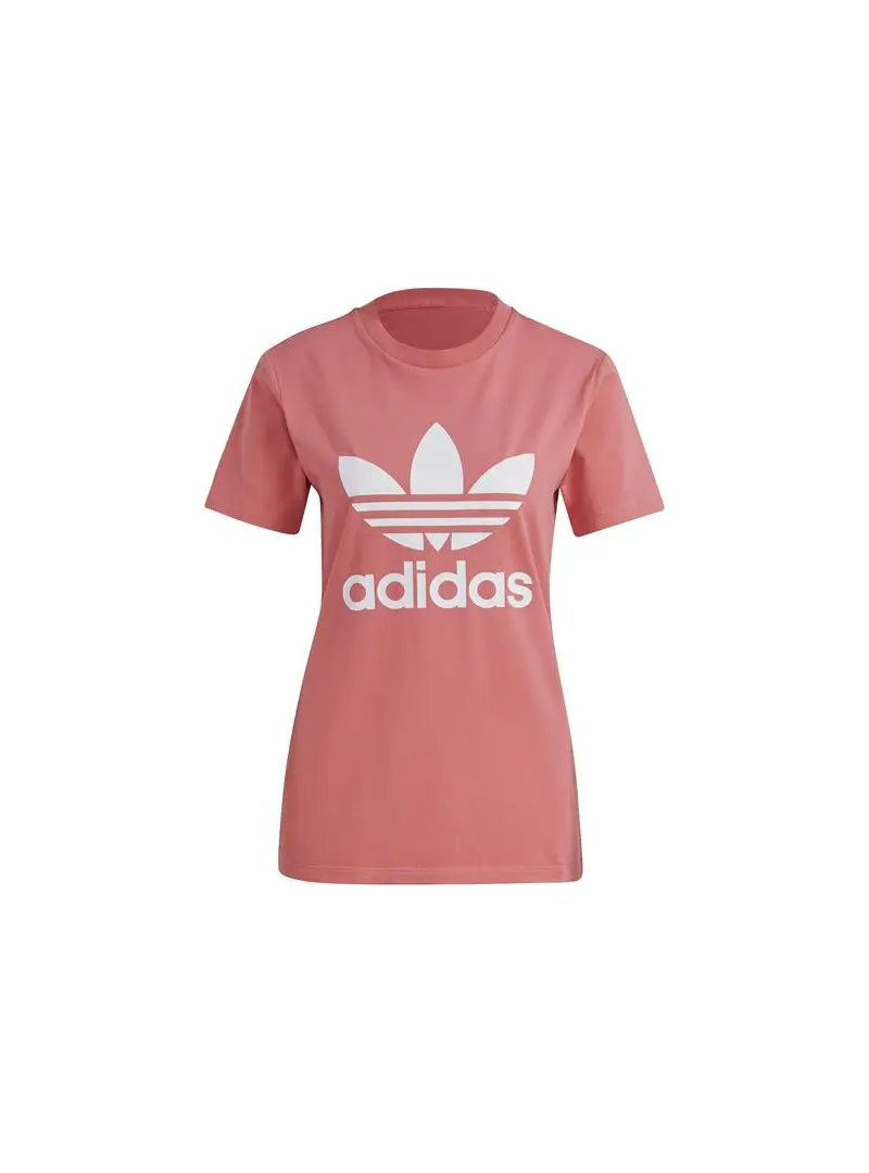 Adidas Damski T-shirt Trefoil Tee GN2907 Różowy | Sklep Monotox