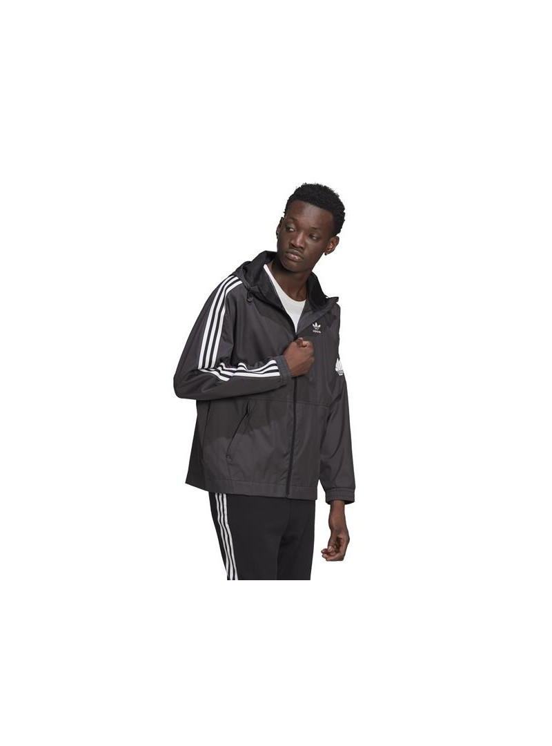 Adidas Męska Kurtka 3d Windbrkr GN3551 Czarny | Sklep Monotox