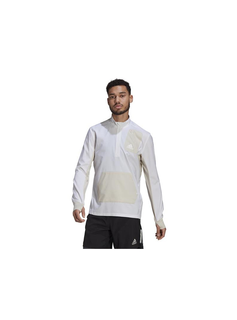 Adidas Męska Bluza 1/2 Zip P.b M GP6487 Biały | Sklep Monotox
