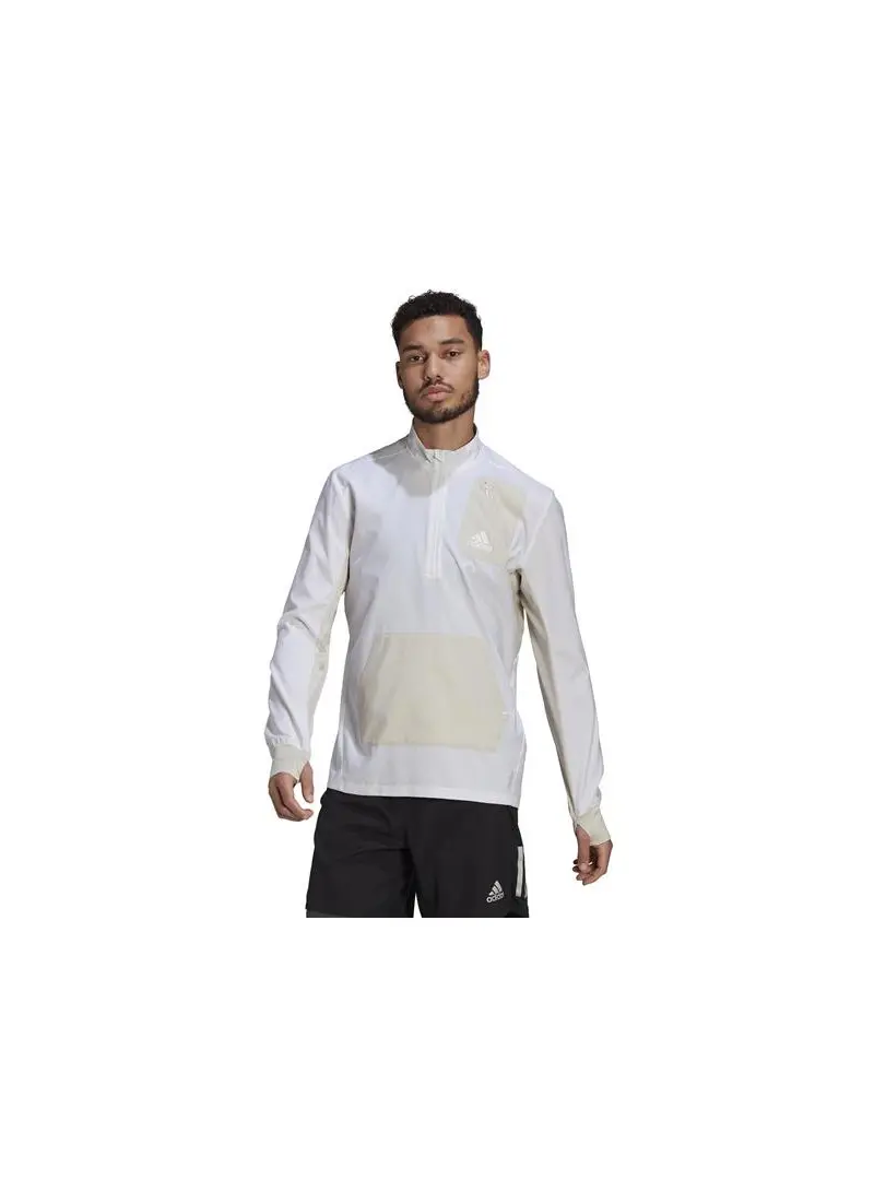 Adidas Męska Bluza 1/2 Zip P.b M GP6487 Biały | Sklep Monotox