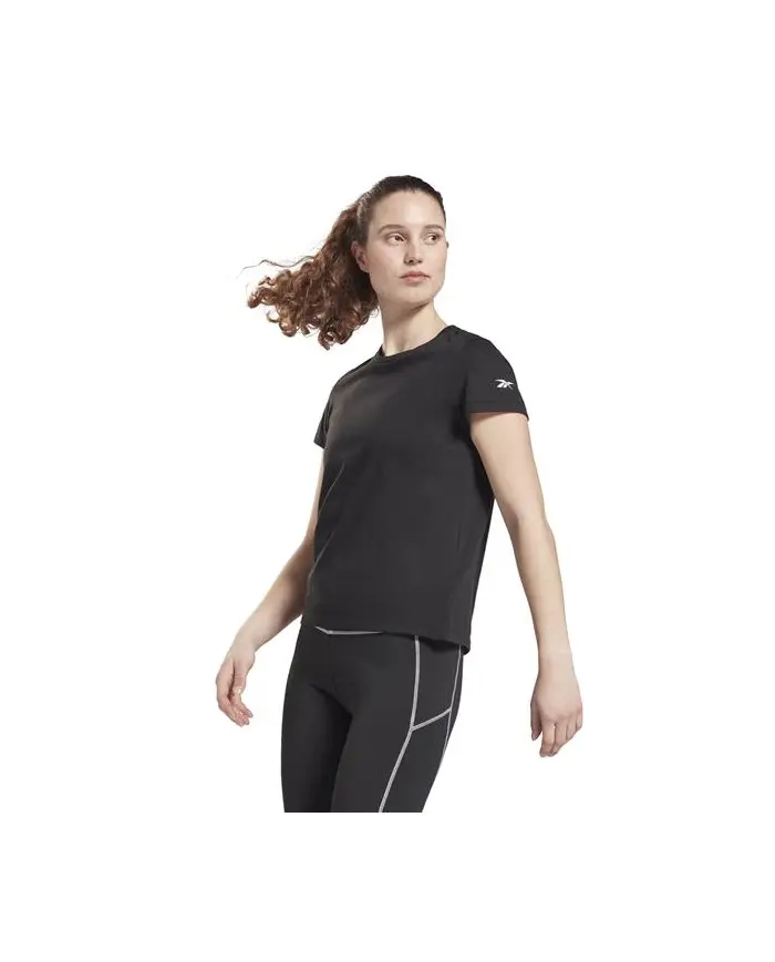 Reebok Damski T-shirt Wor Comm Cotton Tee GR9476 Czarny | Sklep Monotox