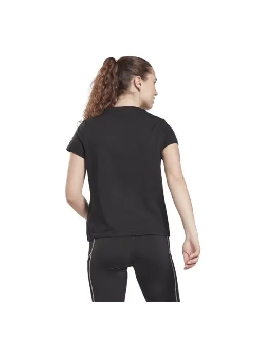 Reebok Damski T-shirt Wor Comm Cotton Tee GR9476 Czarny | Sklep Monotox