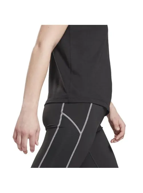 Reebok Damski T-shirt Wor Comm Cotton Tee GR9476 Czarny | Sklep Monotox