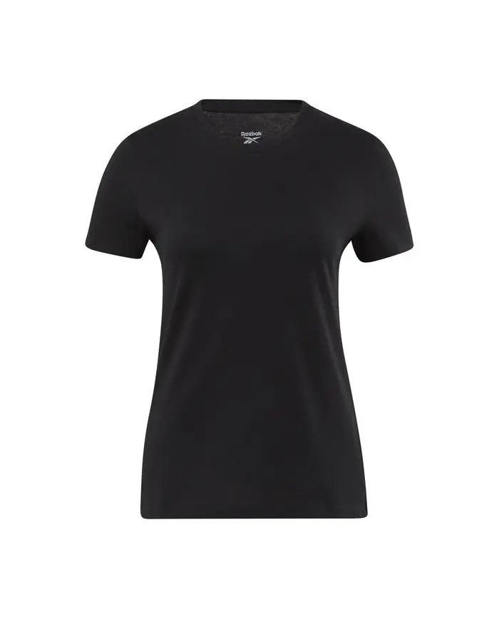 Reebok Damski T-shirt Wor Comm Cotton Tee GR9476 Czarny | Sklep Monotox