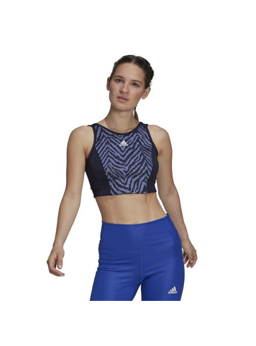 Adidas Damski Top W Zbr Crop Tp GS6347 Granatowy | Sklep Monotox