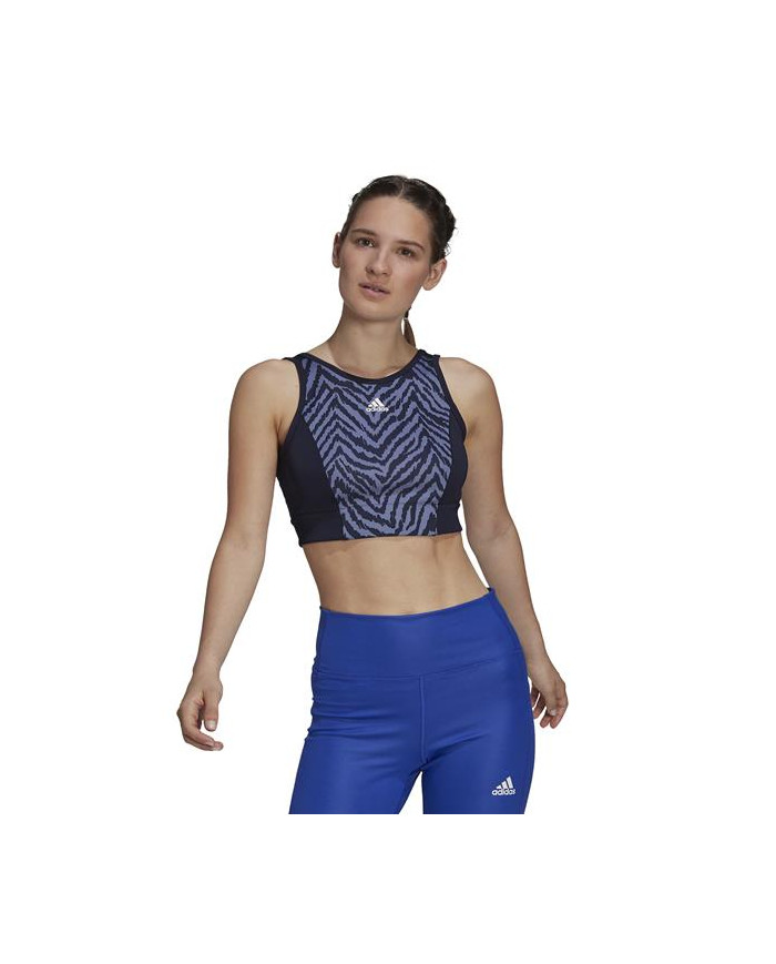 Adidas Damski Top W Zbr Crop Tp GS6347 Granatowy | Sklep Monotox