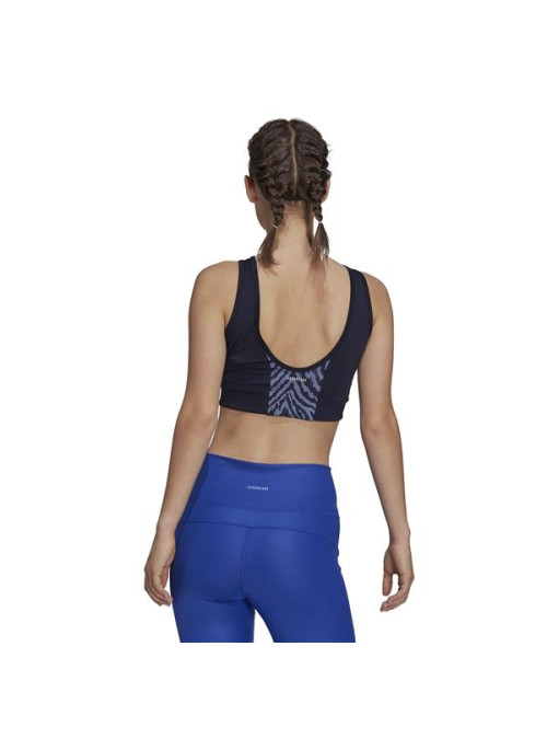 Adidas Damski Top W Zbr Crop Tp GS6347 Granatowy | Sklep Monotox