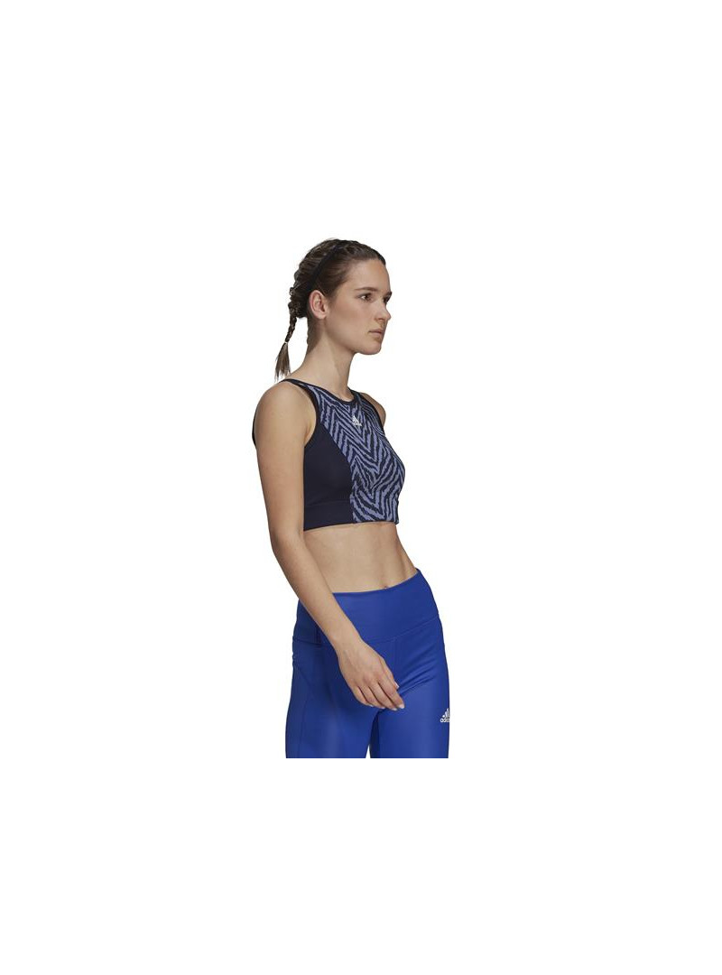 Adidas Damski Top W Zbr Crop Tp GS6347 Granatowy | Sklep Monotox
